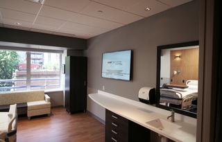 Magee Rehabilitation Hospital: New Patient Room Floor Thumbnail